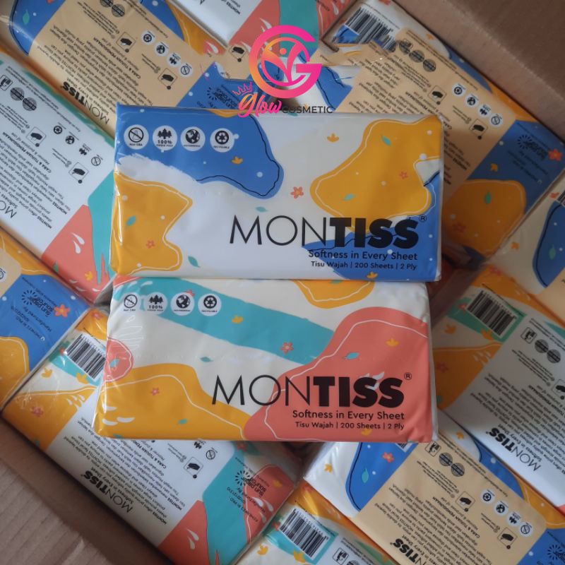 TISSUE MONTISS 260SHEETS 2 PLY -GC (N017933)