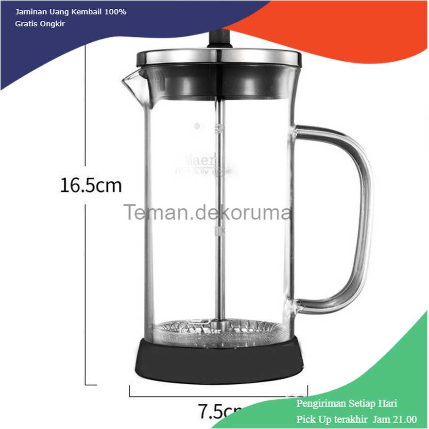 TD-AI Hoodakang French Press Coffee Maker Pot 350 ml - HKD510