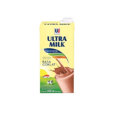 

SUSU ULTRA MILK MEREK ULTRA JAYA RASA COKLAT 1L