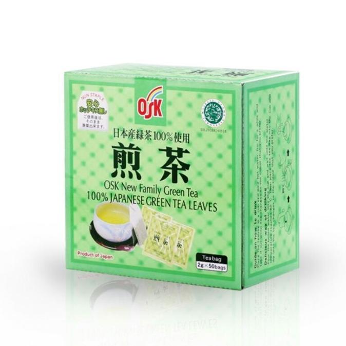 

(BISA COD) OSK Teh Hijau Jepang GrenTea Sachet 50Pc Halal Greentea Import LIMITED EDITION Kode 92