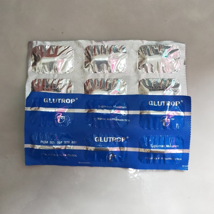 Glutrop per Strip isi 6 tablet Termurah