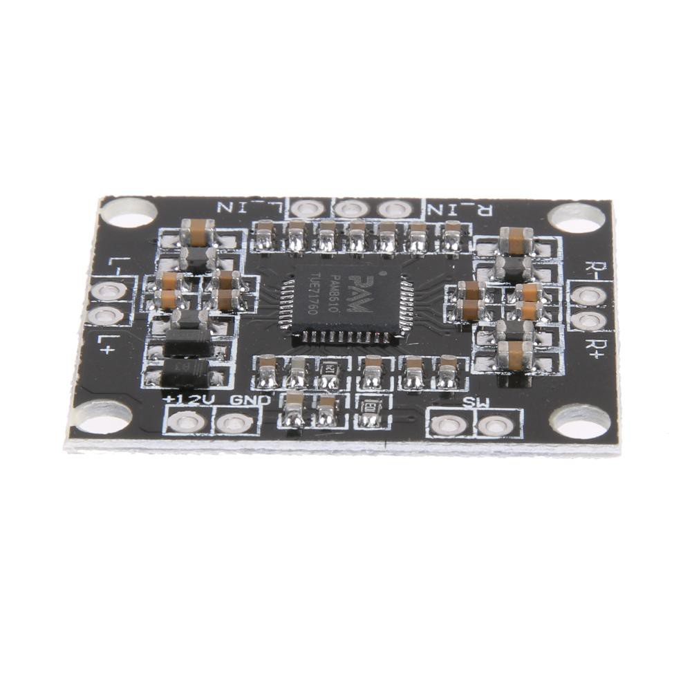 MOJITO 1pc PAM8610 DC 12V 2 X 15W Dual Channel Stereo Class D Amplifier Board