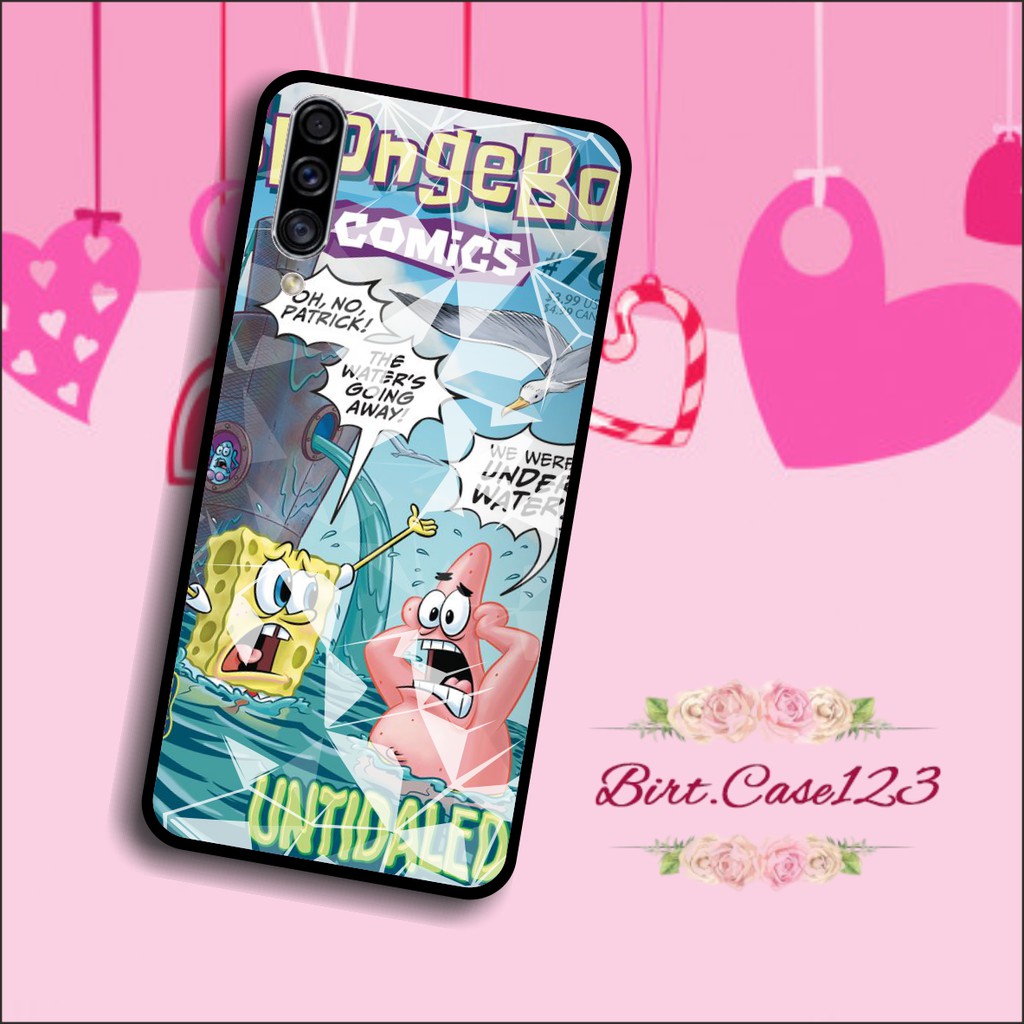 softcase diamond gambar SPONGEBOB Oppo A3s A1k A5 A9 2020 A7 F9 A5s A31 A52 A92 A37 A53 A83 BC523