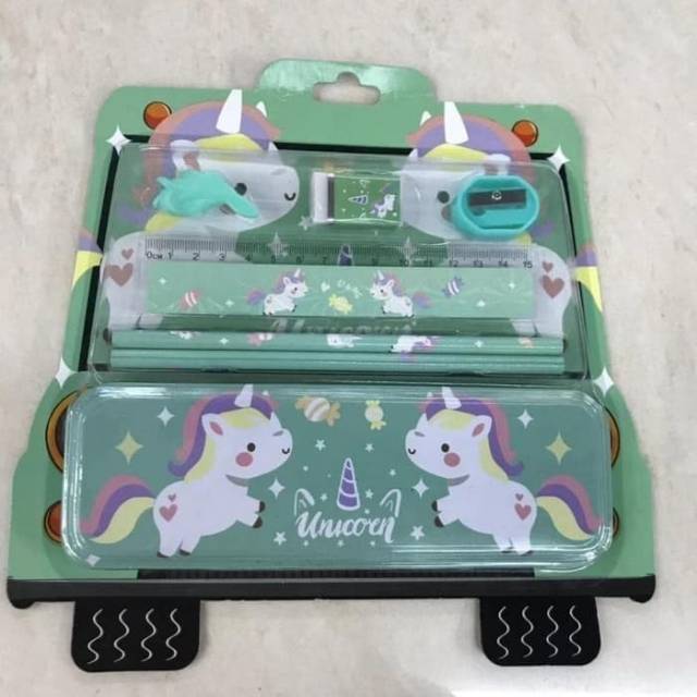Paket alat tulis/stationery set bentuk mobil/souvenir ulang tahun anak