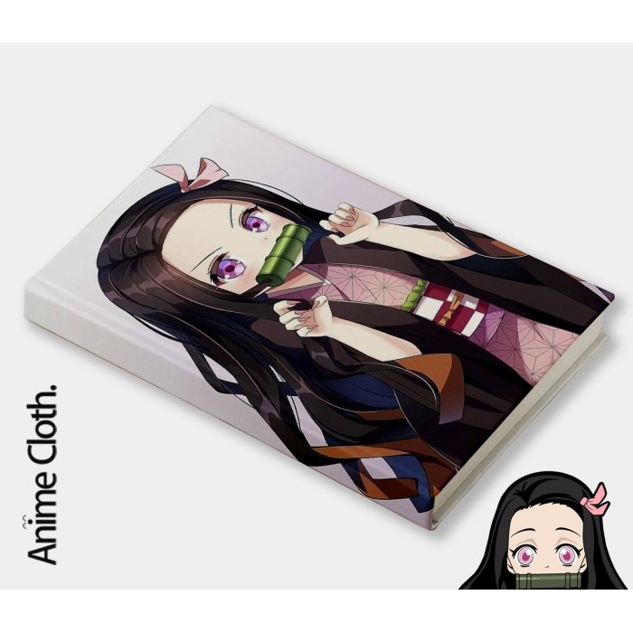 

Buku Nezuko Demon Slayer Anime Custom Notebook Catatan Diary Planner
