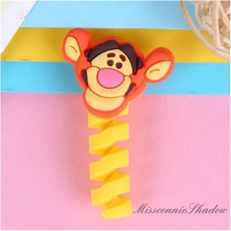 Cover Pelindung Kabel Charger Motif Kartun Lucu