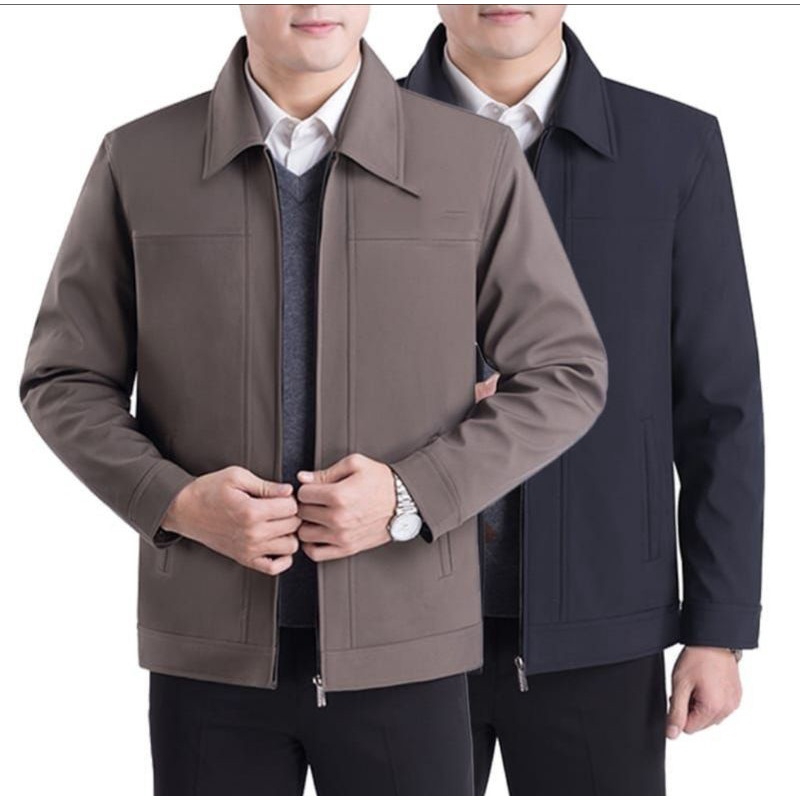 Jaket Jasket Santri Jas Jaket Pria Dari Bahan Katun / Jaket Semi Jas Formal Pria / Jaket Kantor / Ja