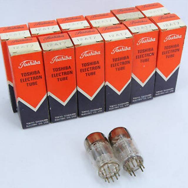 tube tabung penganti 12ax7 toshiba ecc81 12at7 japan