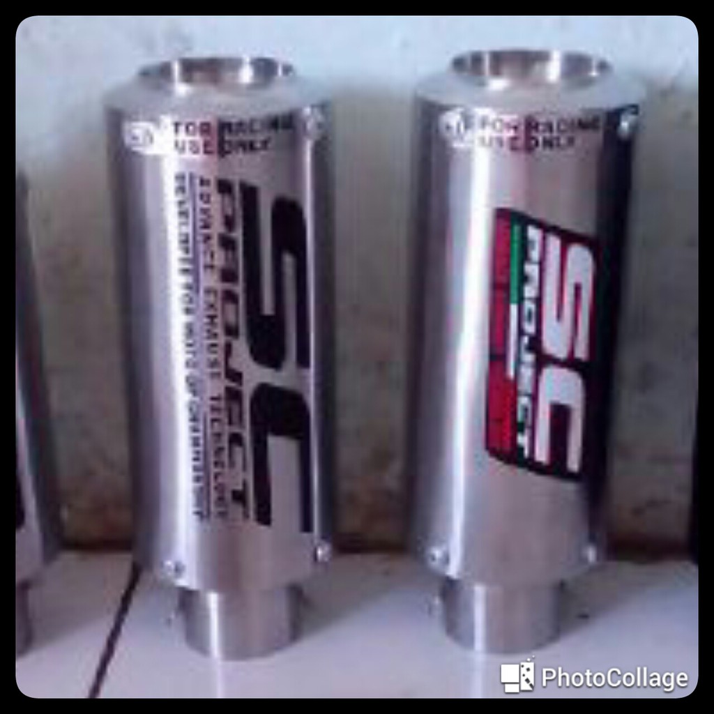 KNALPOT RACING SC PROJECT 150CC 250CC SELENCER ONLY