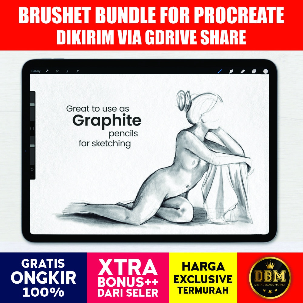 Ultimate Pencil Brushes Procreate