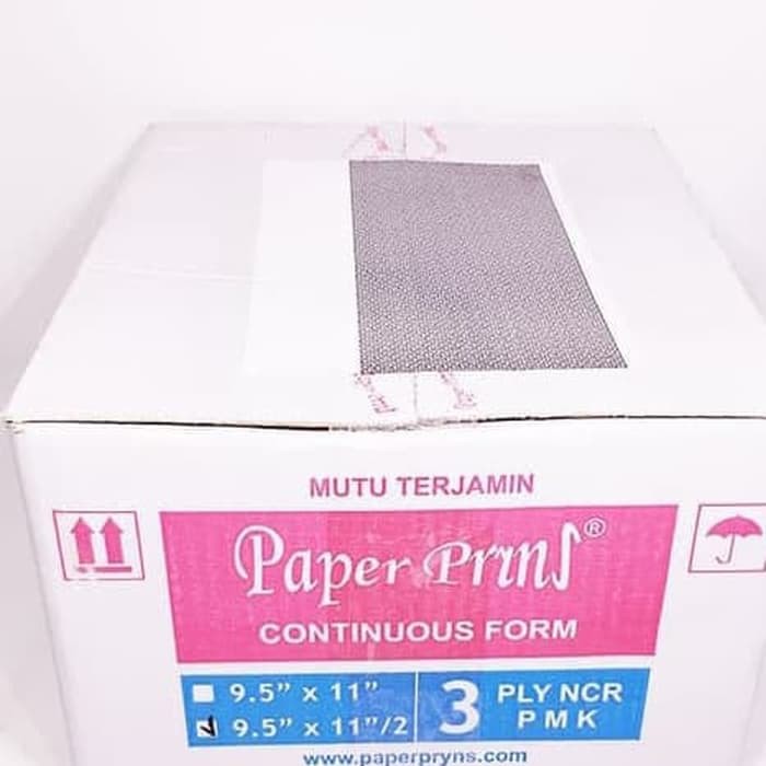 

Kertas Continous Form Slip Gaji 3 ply bagi 2