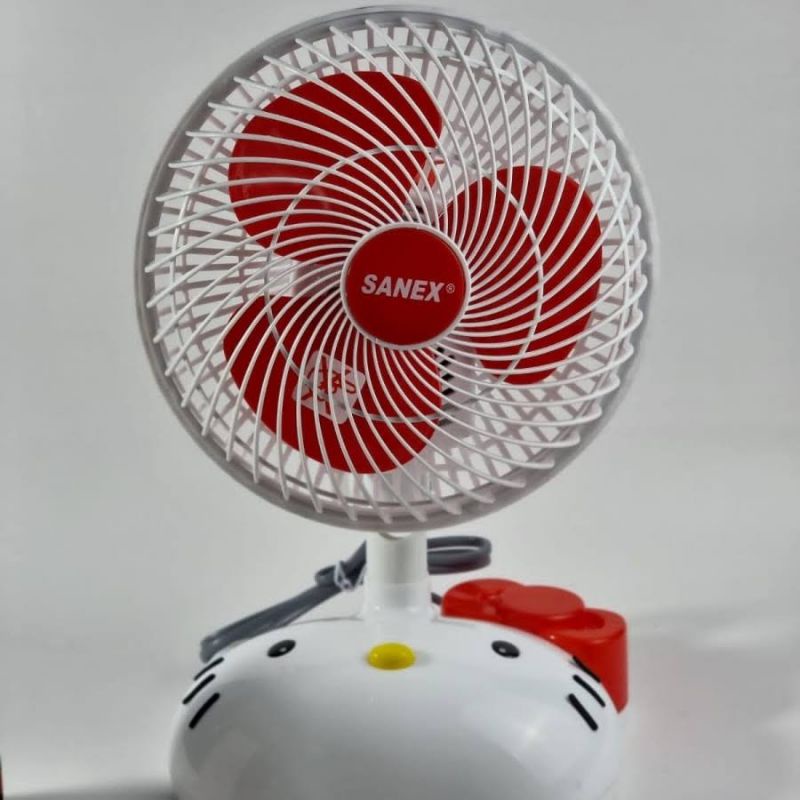 Sanex Kipas Angin 2in1 Meja+Dinding 8&quot; / Desk+Wall Fan Karakter 8 Inch