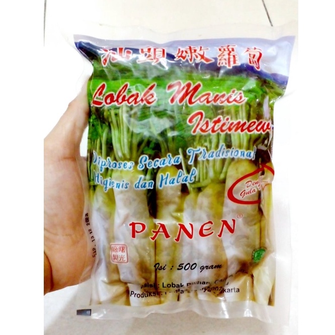 [HALAL] Lobak Manis Cai Po 500gr Cap Panen Caipo Coipo Sayur Choipo Chaipo