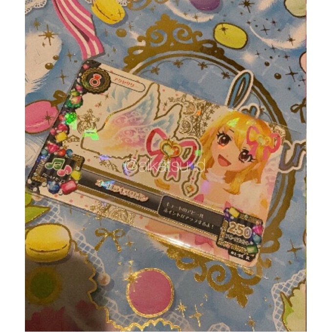Kartu Aikatsu Jepang Acc Aurora Kiss Ribbon