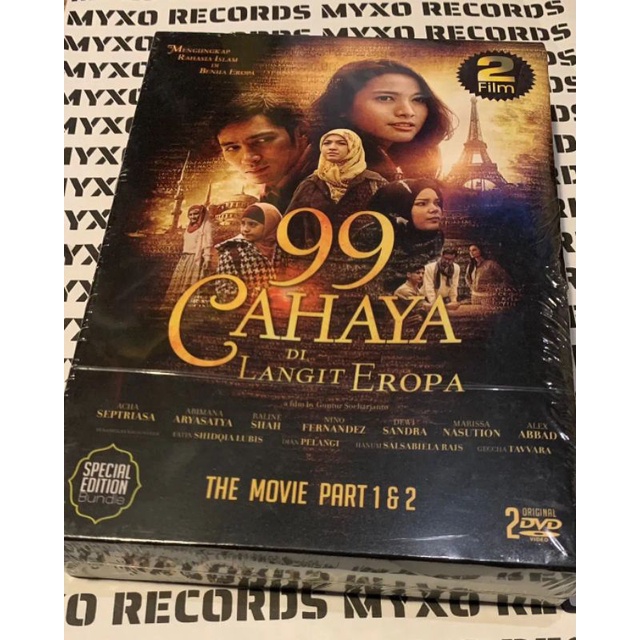 Original DVD 99 Cahaya Di Langit Eropa Special Edition Part 1 dan 2