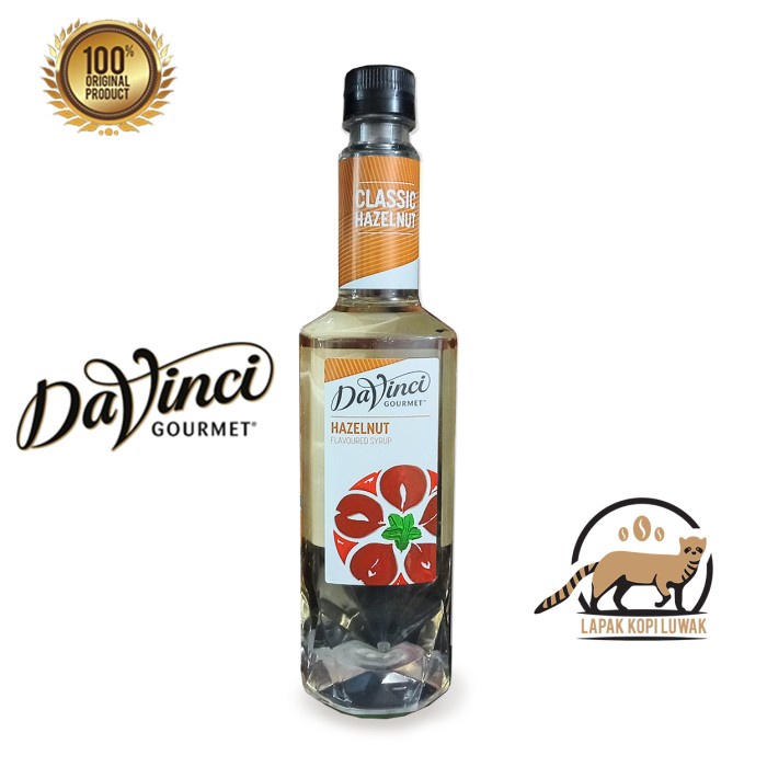 

Davinci Syrup Rasa Hazelnut