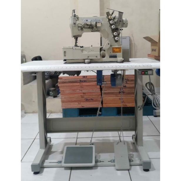 MESIN JAHIT OVERDECK / KAMPUT Merk TYPICAL ASLI/TIMBUL - BEKAS/SECOND (FREE ONGKIR TANGERANG KOTA)