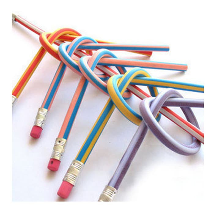 

Jual Pensil Fleksibel Fexibel Flexible Pencil Flex Lentur Unik 040 New