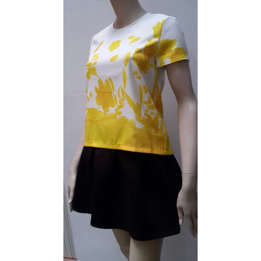 MOSCATO 39001 6b Blus Import / Atasan Wanita Motif Bunga