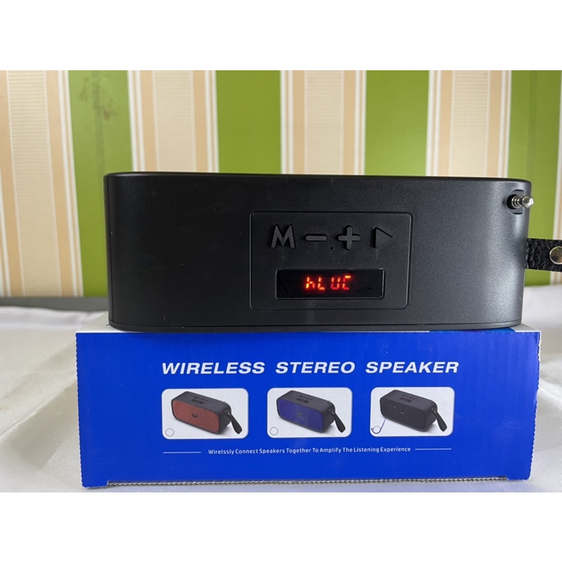 Wireless stereo speaker bluetooth FM radio HF 10