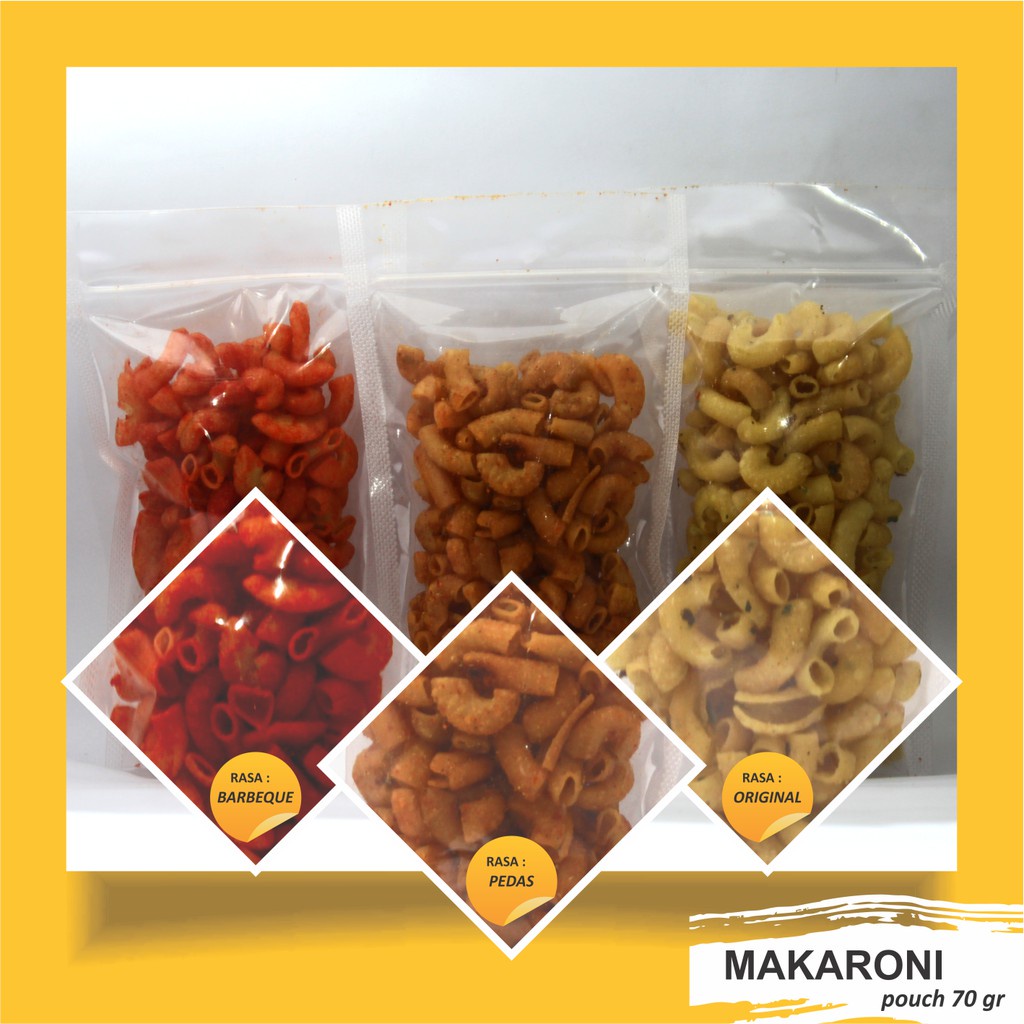 

PROMO RESELER MAKARONI ISI 70 GRAM