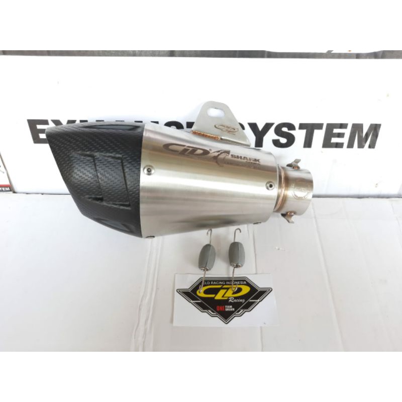 KNALPOT CLD HONDA BEAT KARBU BEAT FI BEAT ESP SCOOPY VARIO SHARK SERIES-2