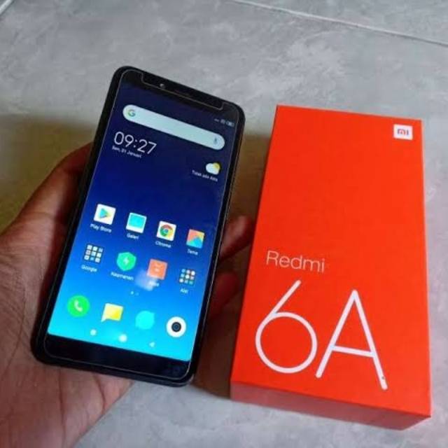 Xiaomi Redmi 6A 2 16 Hitam Bekas (bisa Nego)