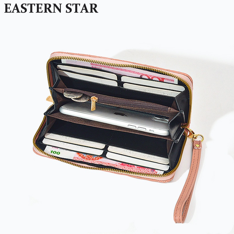 0791 𝙈𝙚𝙡𝙖𝙣𝙞𝙚 𝙒𝙖𝙡𝙡𝙚𝙩 Dompet Panjang Simple Plat ZigZag IMPORT