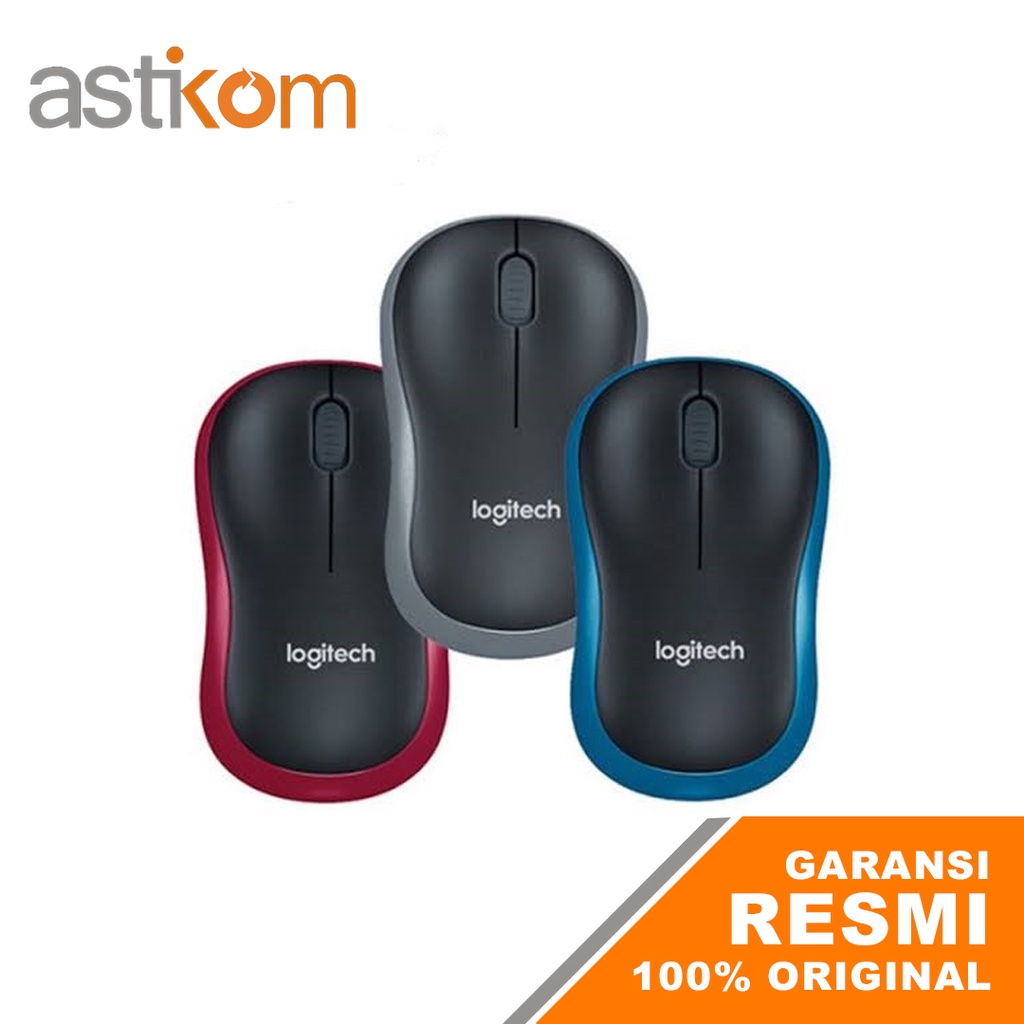 Mouse Wireless Logitech M185 | By Astikom