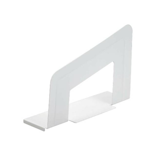 

Lihit Lab. Bookends (with Magnet) A-7350 White Shelf Divider