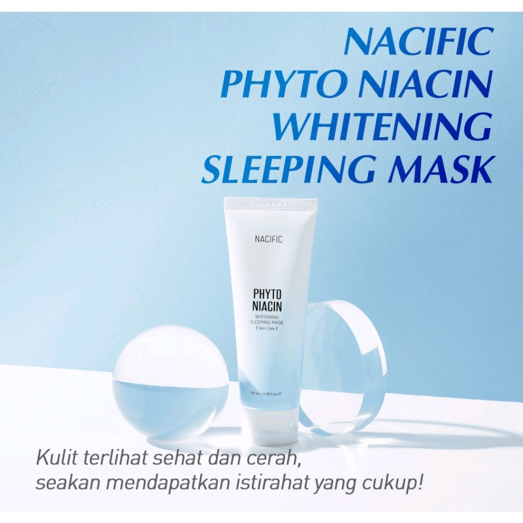 NACIFIC Phyto Niacin Whitening Sleeping Mask 100ml BPOM