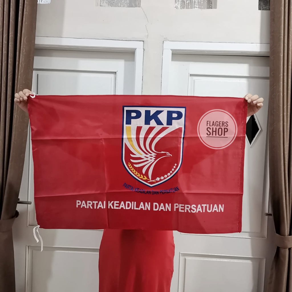 

[10 PCS] Bendera Partai Keadilan dan Persatuan / PKP 60x90 cm