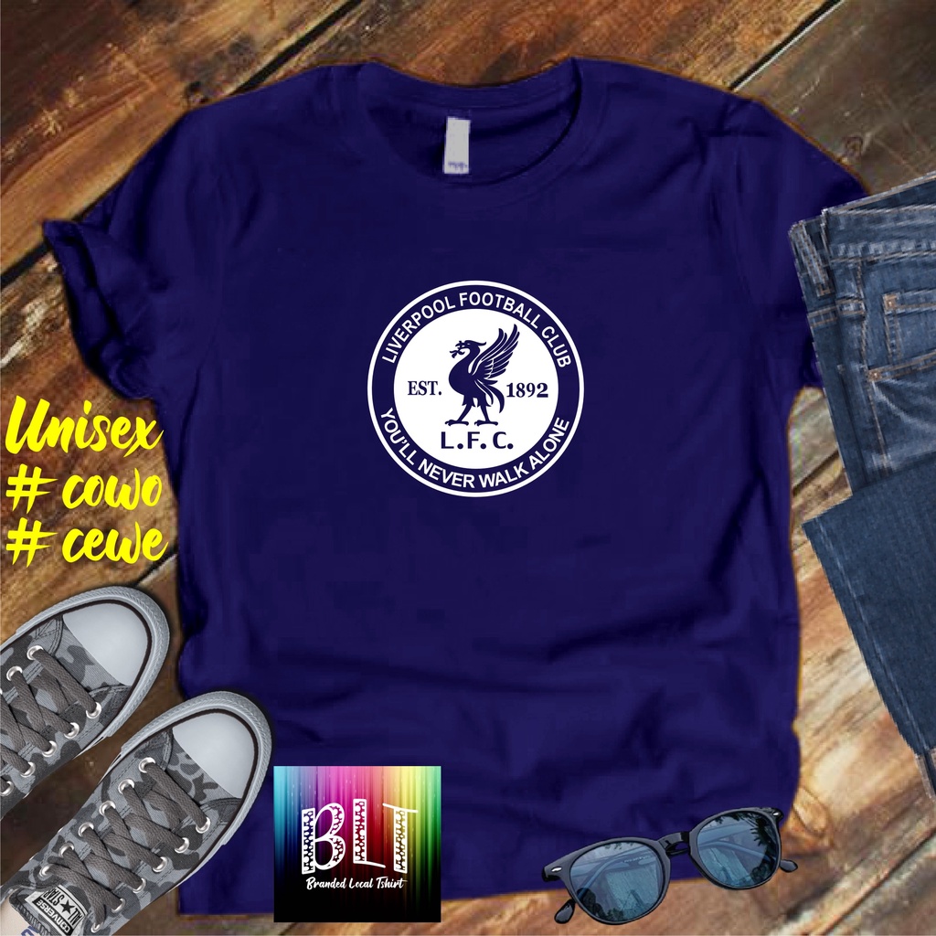 Cod/Kaos Liverpool bulat/Kaos Terlaris Kualitas Terjamin Kaos Pria Distro Hits2022/Kaos Murah Kaos Cotton 30s Kaos katun/Kaos Bergambar Kaos Distro Kaos Pria Dan Wanita Kaos Kata2 Lucu Kaos Viral/Kaos Promo/Best Seller