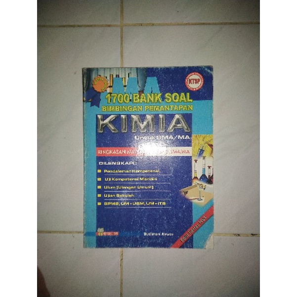 1700 BANK SOAL KIMIA SMA