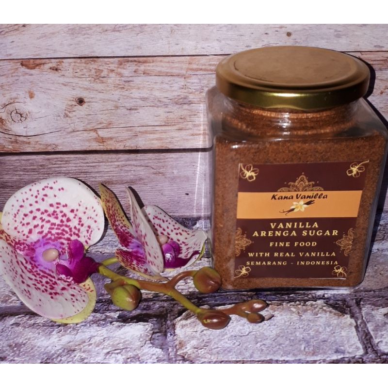 

VANILLA ARENGA SUGAR 330 GRAM (GULA AREN VANILLA)