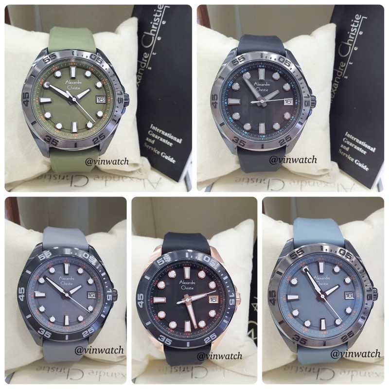 JAM TANGAN PRIA AC Alexandre Christie 6580