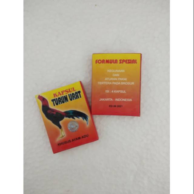 FORMULA TURUN URAT KAPSUL AYAM ORIGINAL BERHOLOGRAM