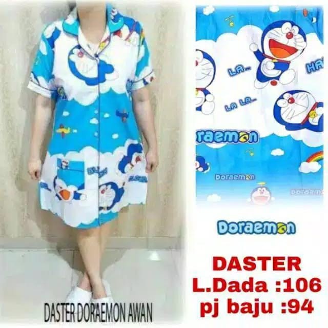 blinqshop baju tidur DASTER DORA AWAN