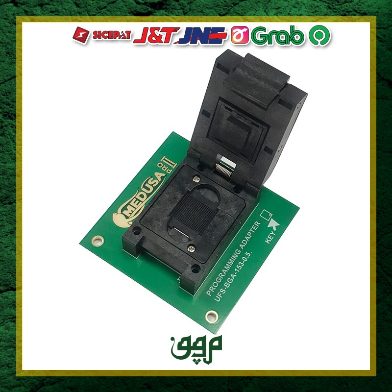 SOCKET UFS 153 MEDUSA PRO II / Medusa Pro II basic UFS BGA-153 Soket Adaptor untuk Medusa Pro II bas