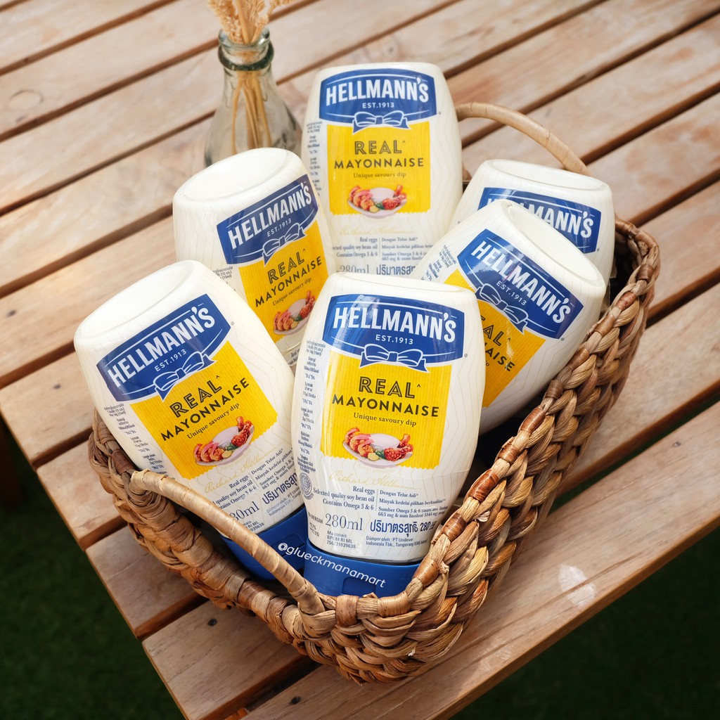 

Hellmanns Real Mayonaise 280ml