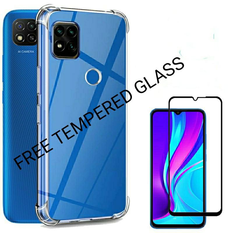 Case Infinix Hot 9 Play Shockproof Transparent Premium Soft Hard Case