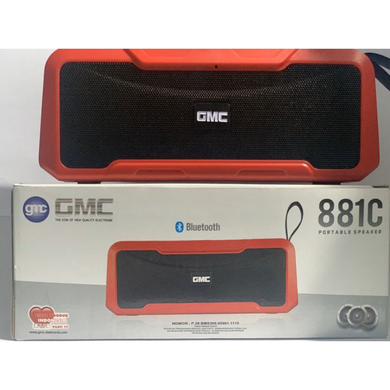 Speaker Bluetooth GMC 881C Speaker Multimedia Bluetooth GMC 881C Mini
