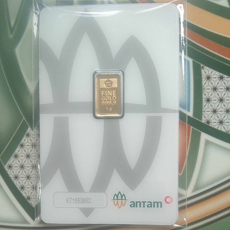 MAS LM ANTAM FINE GOLD 999.9 1GRAM