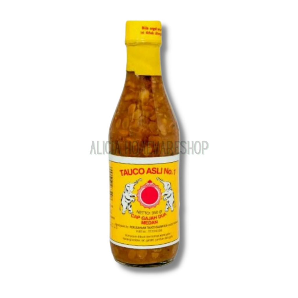 Tauco Asli Cap Gajah Dua Medan 350gr/btl