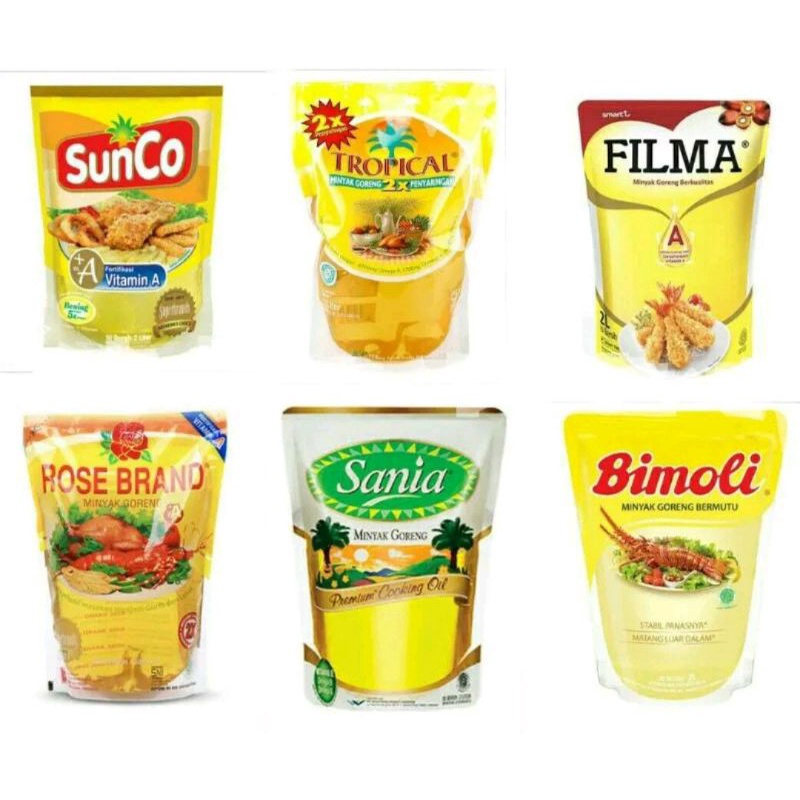 

minyak goreng 2 liter( varian rasa)