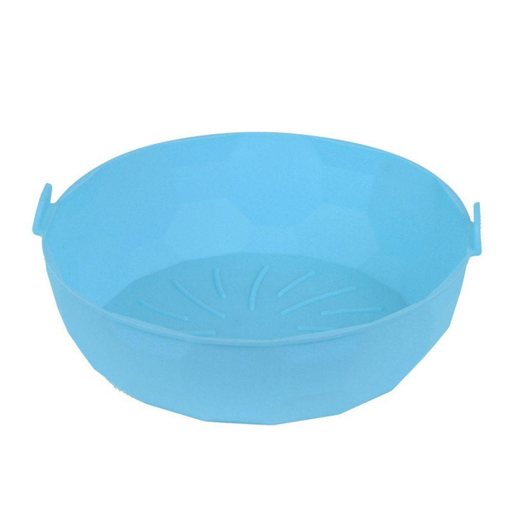 SOLIGHTER Silicone Pot Soft Cooking Pizza Plate AirFryer Accessories Baking Basket