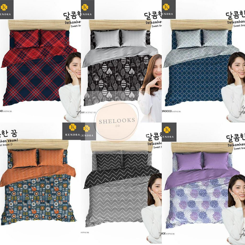 KENDRA sprei motif modern 160x200 / 180x200 T 25cm