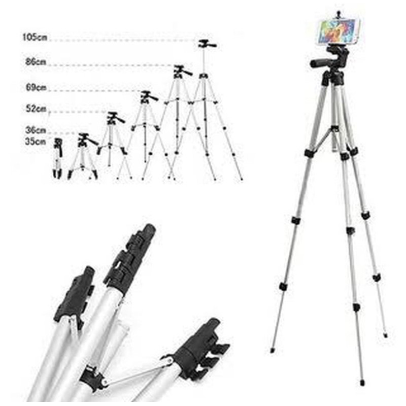 Tripod Stabilizer 3110 For Smartphone- Sport Camera - Camera - Tripod