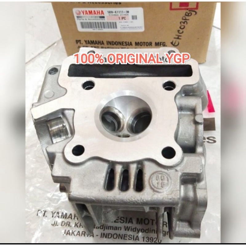 CILINDER CYLINDEE HEAD VEGA ZR ASLI ORI YAMAHA 5D9 E1111 30