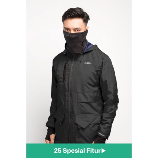 Iwearzule - Ezio Adapt - Deep Black (L)